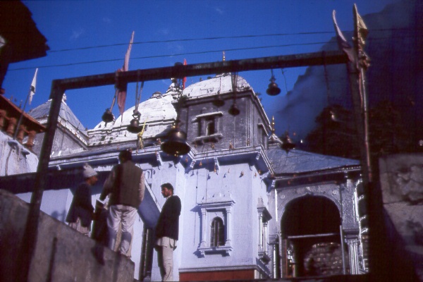 The impressive Gangotri temple