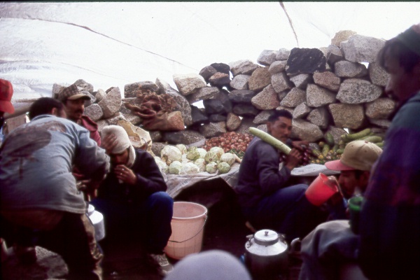 Base camp kitchen